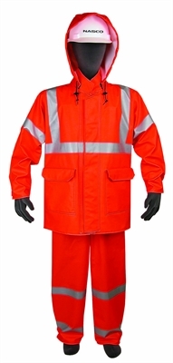 Rainwear Waist Length Jacket Arc Rating 16.5 cal/cm²