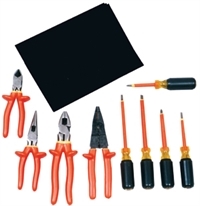 9 Piece Basic Electrician Tool Kit