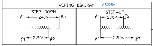 AS225A Wiring Diagram