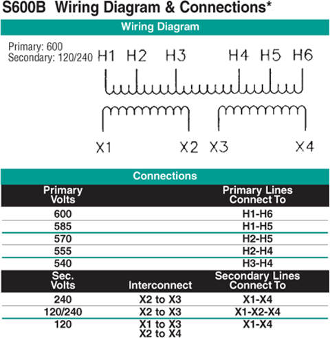 S600B Wiring Diagram
