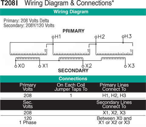 T208I Wiring Diagram