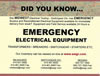 MIDWEST Offers Emergency Electrical Equipment Post Card