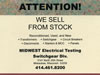 Midwest Sells from Stock Post Card