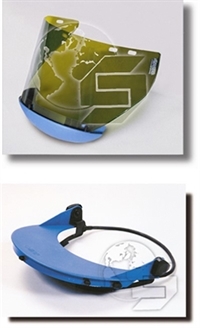 Arc Flash Faceshield with Chin Guard / Universal Hard Caps Assembly