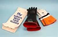 High Voltage Glove Kit 10 - Class 3 Straight Gloves