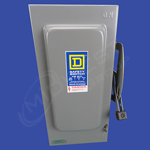 Safety Disconnect Switch H362 SQUARE D