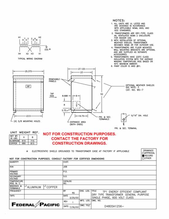 S61T100E Drawing