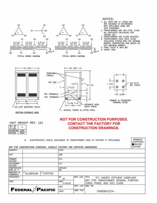 T4T500BSE Drawing