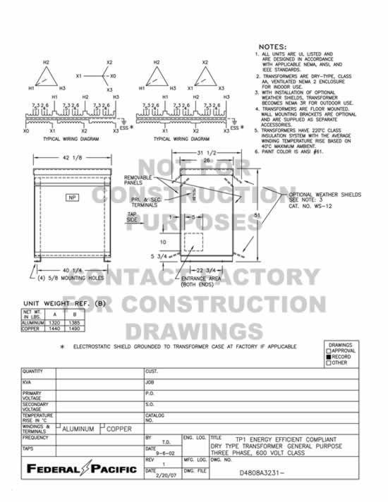 T43T150FK13E Drawing