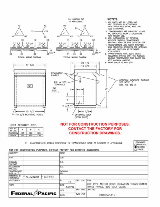 15CFMD Drawing