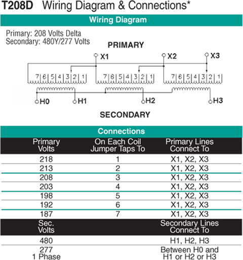 T208D Wiring Diagram